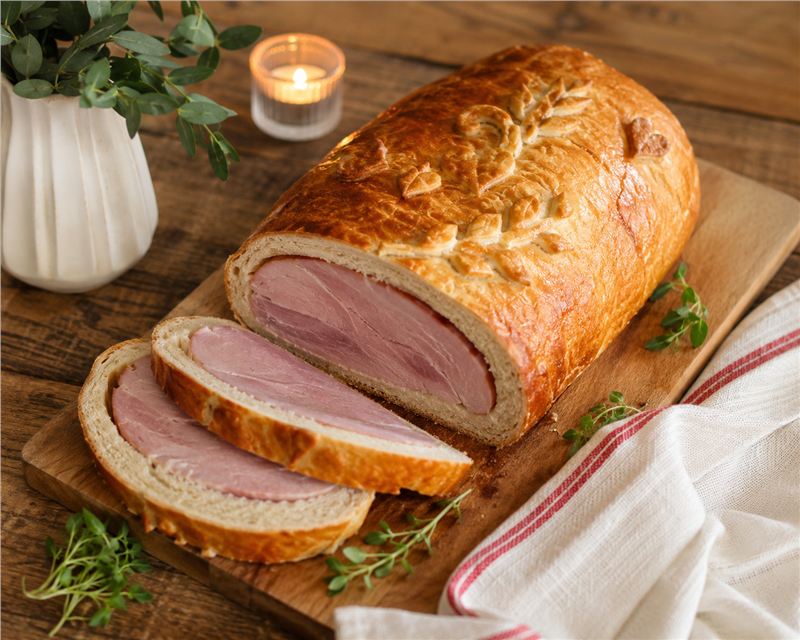 Ham in Bread Dough
